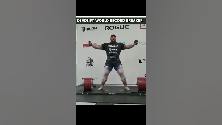 Thor King of the Deadlift 501KG - Hafthor Bjornsson breaks the world record in the deadlift #Shorts