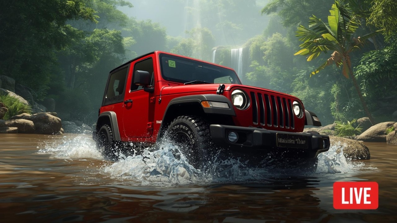 indian Modified THAR Game Live | Off-Road King Ya Accident Machine? 2026 #shortsfeed