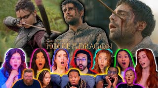 Fans SHOCKED Reacting To CRISTON COLE'S DEATH | House Of The Dragon S3 Ep 6 Reactions 