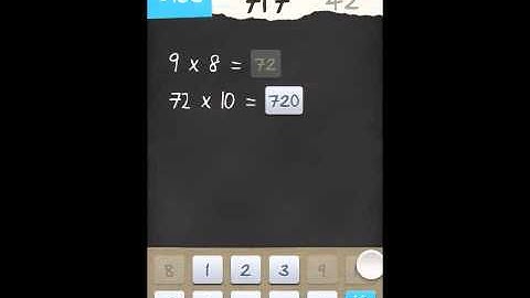 6 Numbers by Brainbow Level 42 Answer Guide