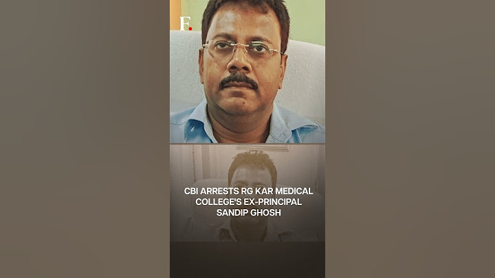 Kolkata Rape & Murder Case: CBI Arrests Hospital's Ex Principal | Subscribe to Firstpost