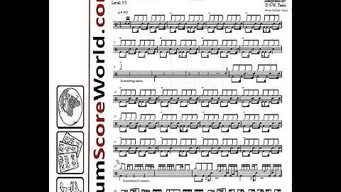 Drum Score - Korn - Freak On a Leash (Preview)
