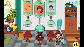 Dying My Hair Color Toca Boca