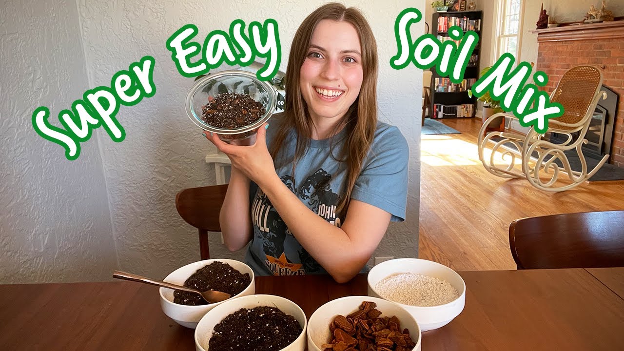 Easy Soil Mix for Happy Houseplants! Great for Philodendron, Monstera, Aglaonema, Syngonium, etc.