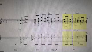 Miniatura de vídeo de "Paul Simon - The Vampire - Songs from the Capeman - TabFaceGuitar by Alvaro Ferreira Pinto"