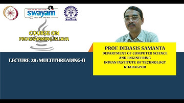 Lecture 28: Multithreading-II