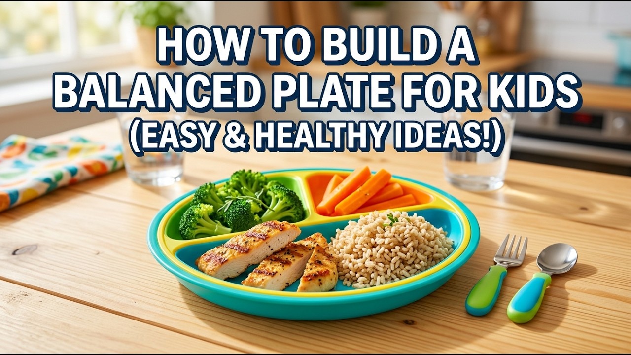Building a Balanced Plate for Kids: Make Healthy Eating Fun! - YouTube