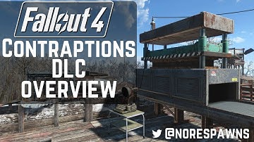 Fallout 4 Contraptions DLC Overview - New Workshop Items