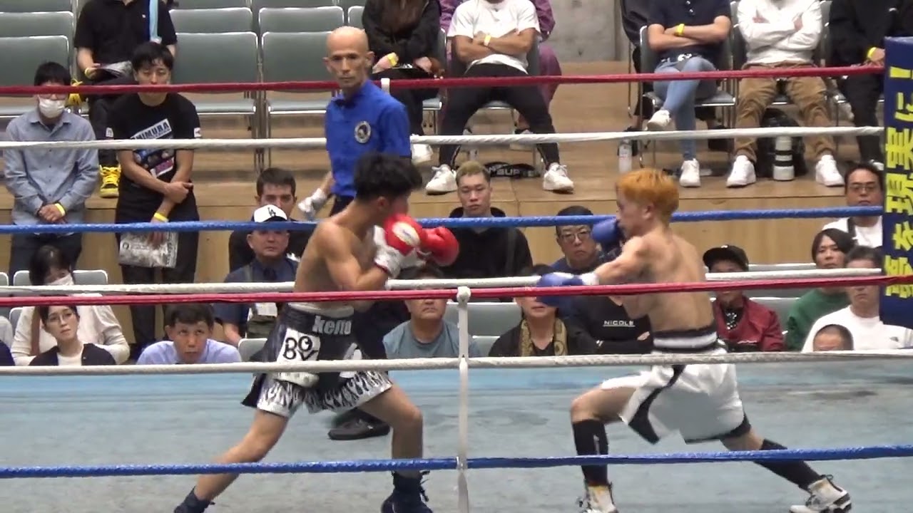 2025/10/5   F級4回戦　後藤圭人（名古屋大橋）　対　阿部泰牙（ミサイル工藤）STEP UP BOXING vol.2