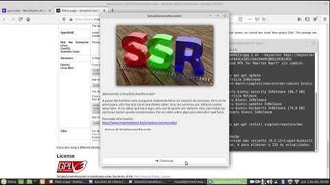 Como grabar video de pantalla Linux - Simple Screen Recorder