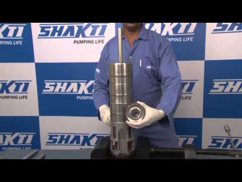 Shakti Pumps Service Video   Model QF 50   5 Stage  Disassemly & Reassembly   DASH
