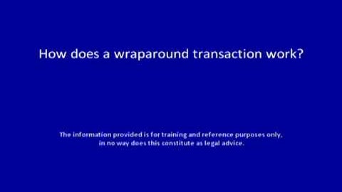 How does a wraparound transaction work.avi