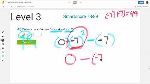 1.1.2 Evaluate multi-variable expressions