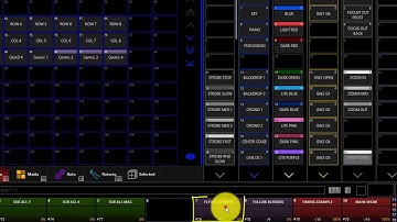 6.19 Selecting Cuelists