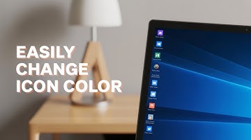 Hoe u de tekstkleur van een bureaubladpictogram in Windows 11 kunt wijzigen