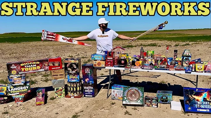 TESTING INCREDIBLY STRANGE FIREWORKS….