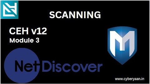 Ethical Hacking - Scanning with Metasploit and host discovery with netdiscover