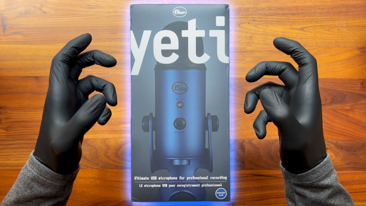 Blue Yeti USB Microphone Unboxing - ASMR