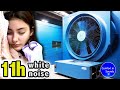 Stress relief  smooth air conditioner noise wind tunnel fan noise for sleeping  white noise