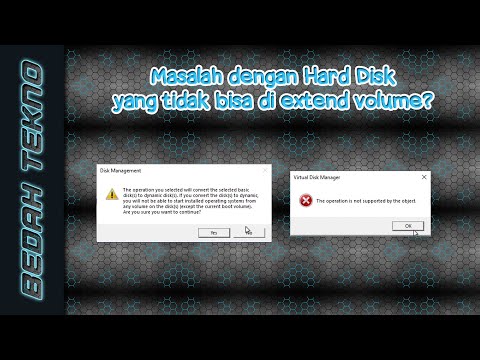 The Operation is Not Supported by the Object - Hard Disk failed to create Extend Volume Partition