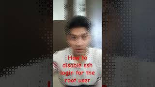 How to disable SSH login for root user #dailystudylinux #linux #linuxinterviewquestions #learnlinux