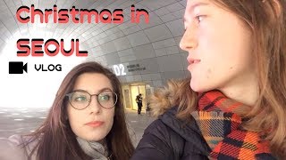 Christmas in SEOUL!! VLOG ~ Cafes, Street Food, Palace and more! ~