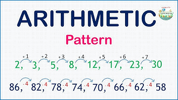 Arithmetic Pattern - How to easily tell the type of a number pattern