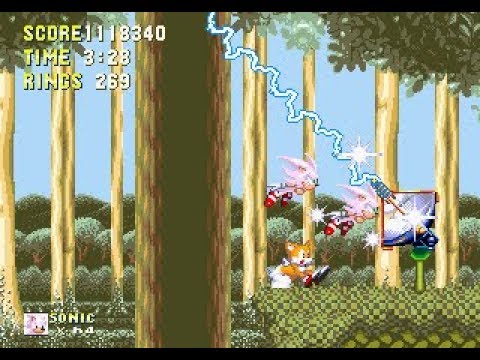 Sonic 3 & Knuckles Part 7: Mushroom Hill Zone (Super Tails) 