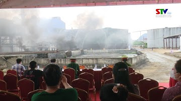 Tổng duyệt diễn tập Phương án chữa cháy, cứu nạn, cứu hộ cấp tỉnh