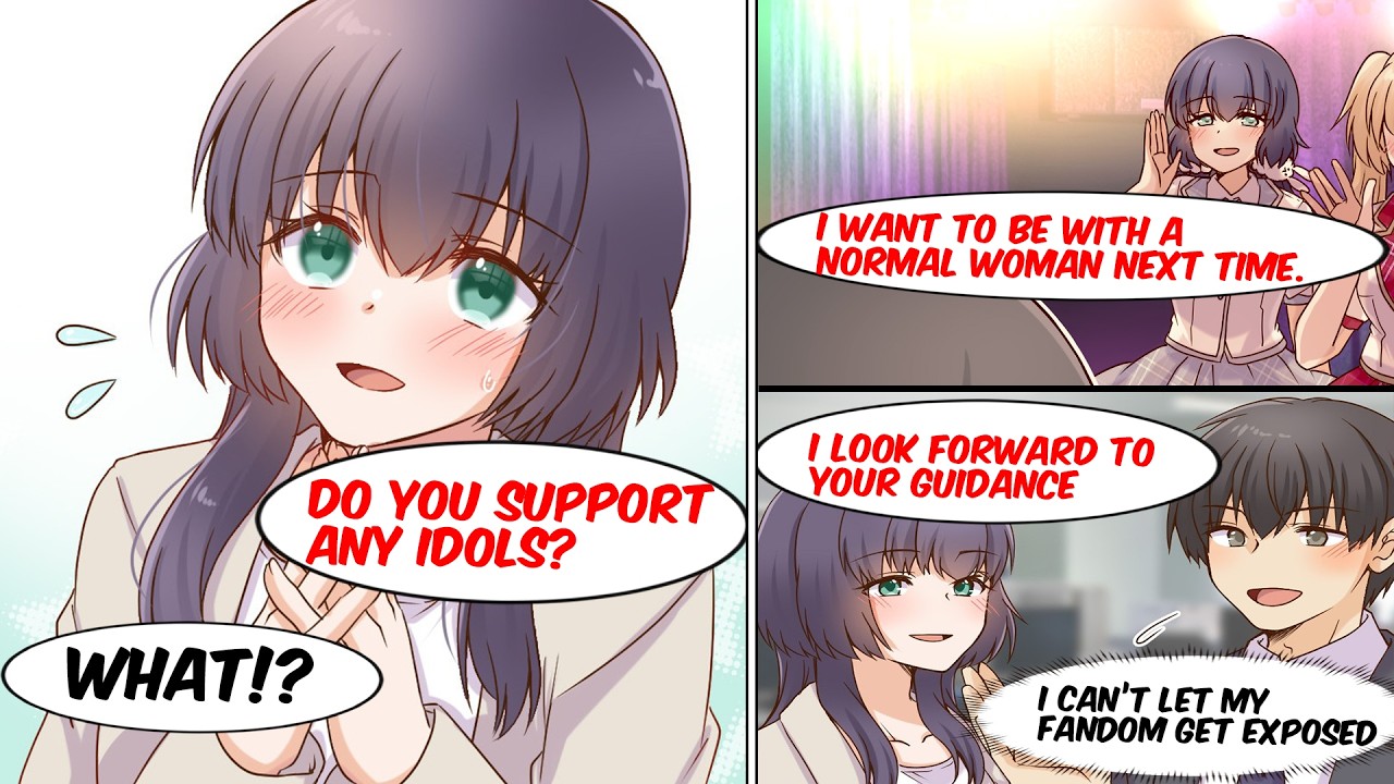 [Manga] I unexpectedly met my favorite underground idol at work... I can't let her know who I am...