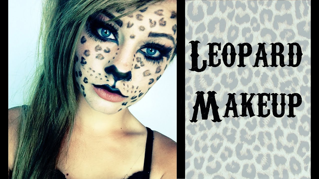 Leopard Cheetah Cat Makeup Tutorial HeyThereImShannon YouTube