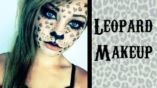 Leopard/Cheetah/Cat Makeup Tutorial! | HeyThereImShannon