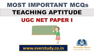 #ugc #net #paper i in this live session, we are going to discuss most
important mcqs on teaching aptitude for ugc net paper 1. check out our
courses here - h...