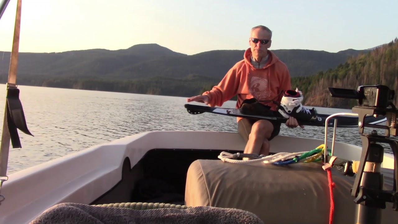 HO Syndicate VTX Slalom Water Ski Review YouTube