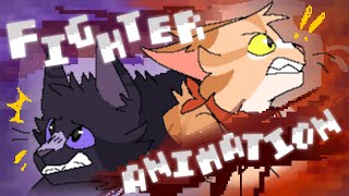 FIGHTER! |-Pixel Flipaclip Animation-| CW!