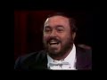 Capture de la vidéo Grand Echiquier De Luciano Pavarotti : Partie 2