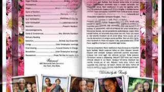 Funeral Program Template | Mother Funeral Program