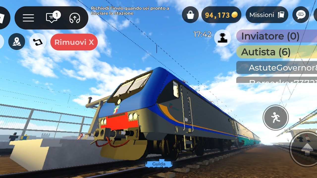 Viaggiamo da Parigi a Torino Lingotto E464 Dpr e Carozza Intercity Xmpr NUOVO GIOCO FACILE Roblox