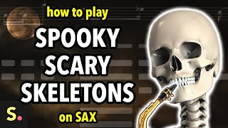 How to play Spooky Scary Skeletons | Saxplained