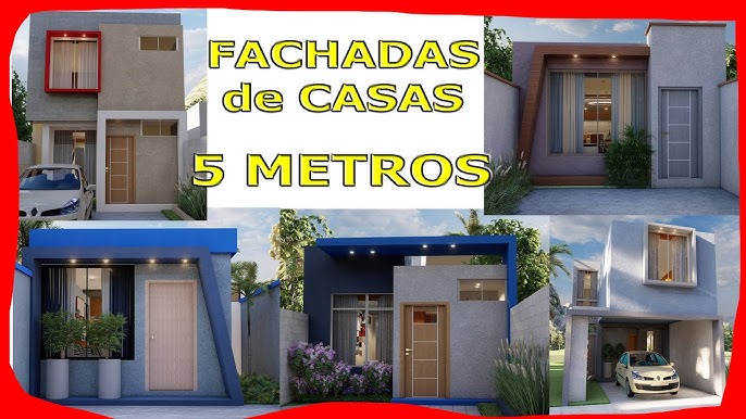 Casa de 4 metros de frente