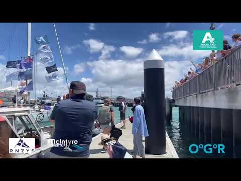 #OGR2023 Leg 3 Auckland - Punta del Este Start Day - Pontoon @visitAuckland #VisitAuckland