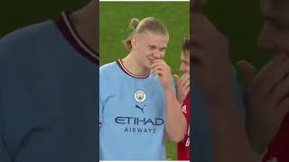 #shorts Haaland sharing joke with Odegaard