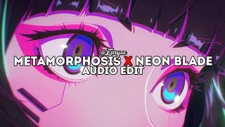 metamorphosis x neon blade - interworld x moondeity | edit audio Resimi