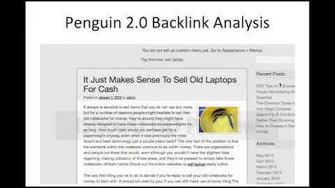 SEO Video - Penguin 2.0 MUST SEE Video - Do your backlinks look like this? Then you in trouble
