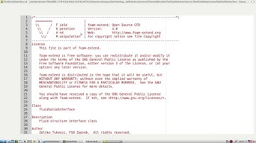 OpenFOAM Advanced Training - Module 2 | Session 09 - Part 02