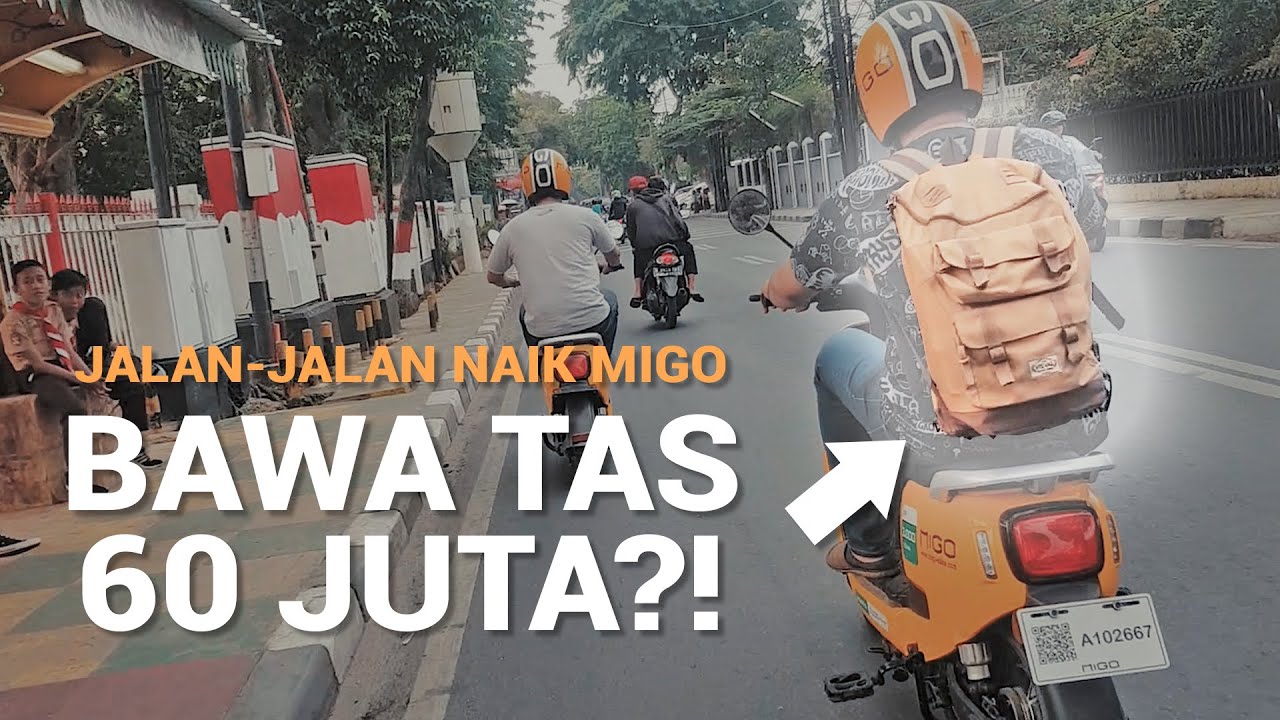 NYOBAIN KENDARAAN MASA DEPAN SAMBIL BAWA TAS 60JT!