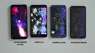Honor 9 lite vs Huawei P Smart vs Nokia 6.1 vs Xiaomi Redmi…