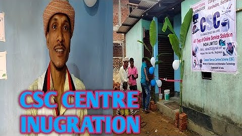 CSC ONLINE CENTRE INUGRATION#HATOGAON BAZAR#vlog