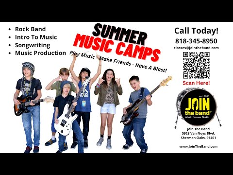 Summer Music Camps At Join The Band - Sherman Oaks