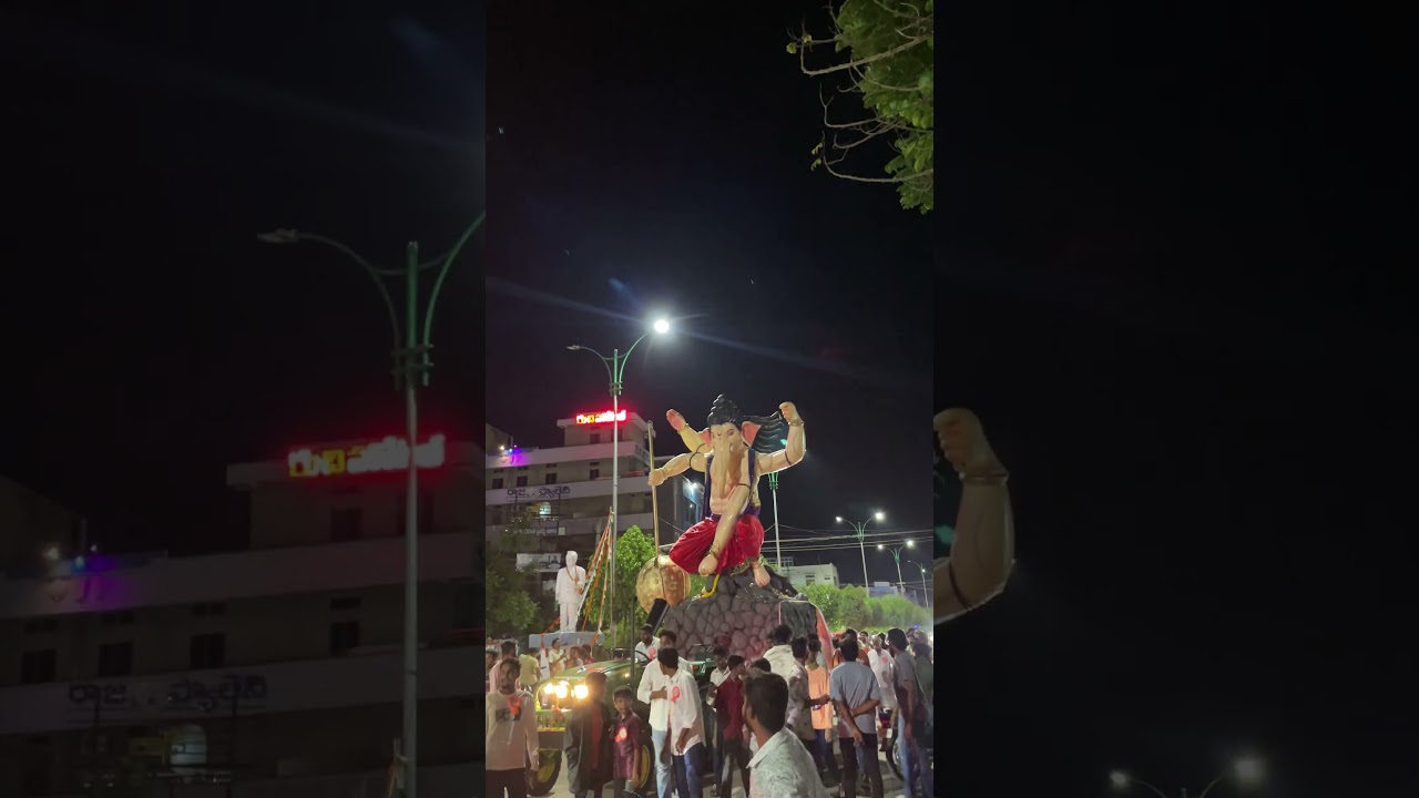 Ganesh Agaman rajanna siricilla biggest ganesh idlos mumdai 